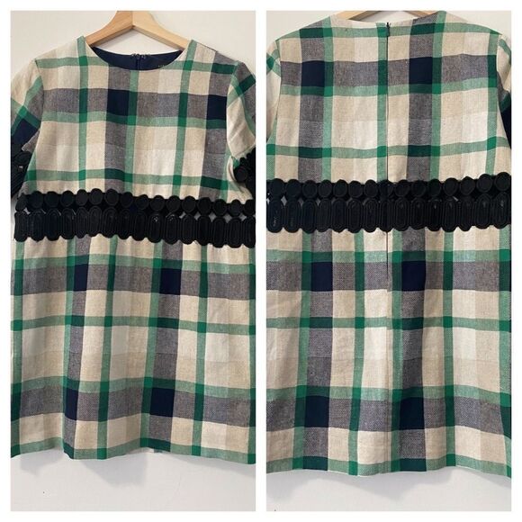English Factory Mini  plaid Dress - Picture 3 of 8
